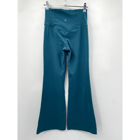 Athleta Teal Elation Flare Pants Leggings - Picture 2 of 4